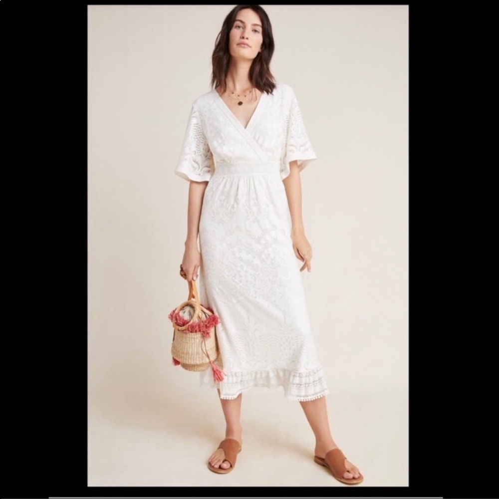 NWT Anthropologie Farm Rio Devore Dress
